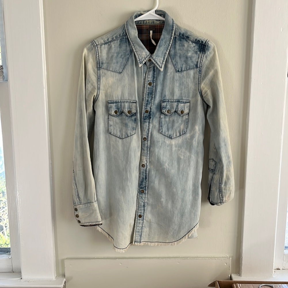 Free People Jean Jacket/Shirt